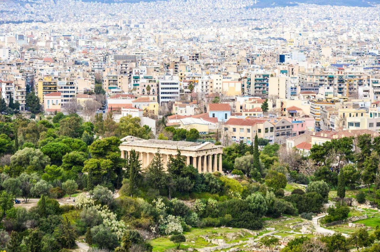 Athens Heart, Syntagma Metro Studio Atenas Exterior foto