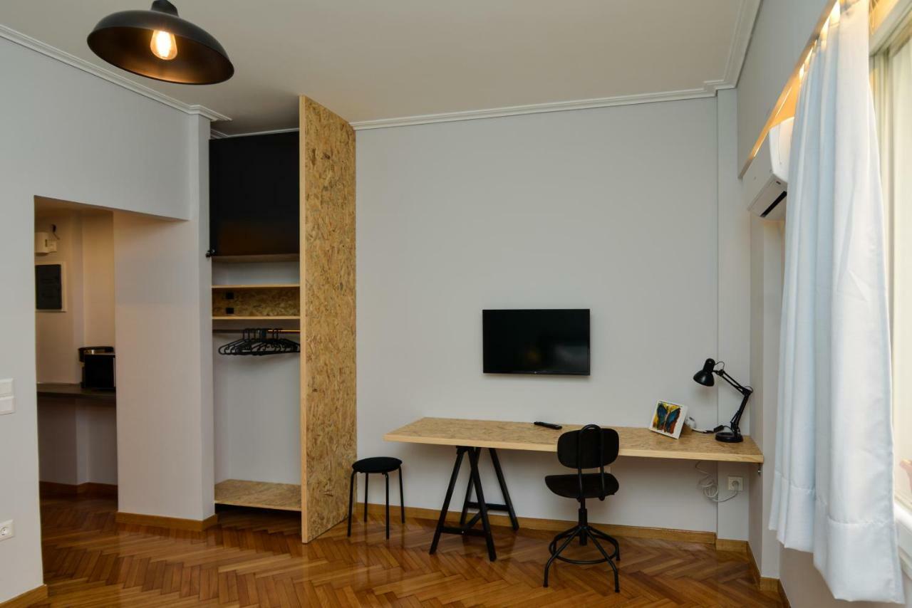 Athens Heart, Syntagma Metro Studio Atenas Exterior foto