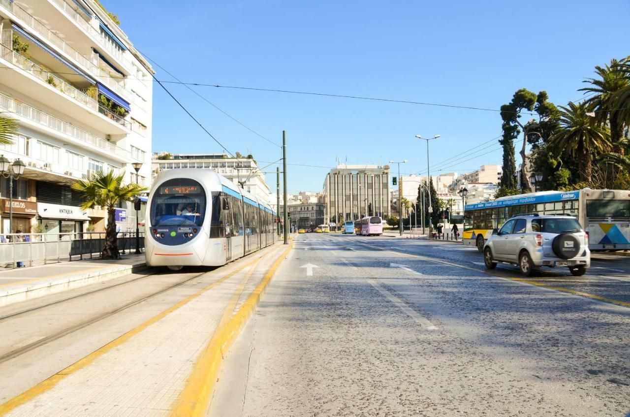 Athens Heart, Syntagma Metro Studio Atenas Exterior foto