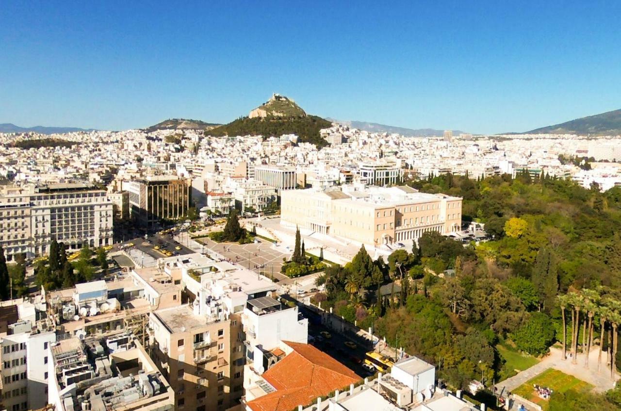 Athens Heart, Syntagma Metro Studio Atenas Exterior foto